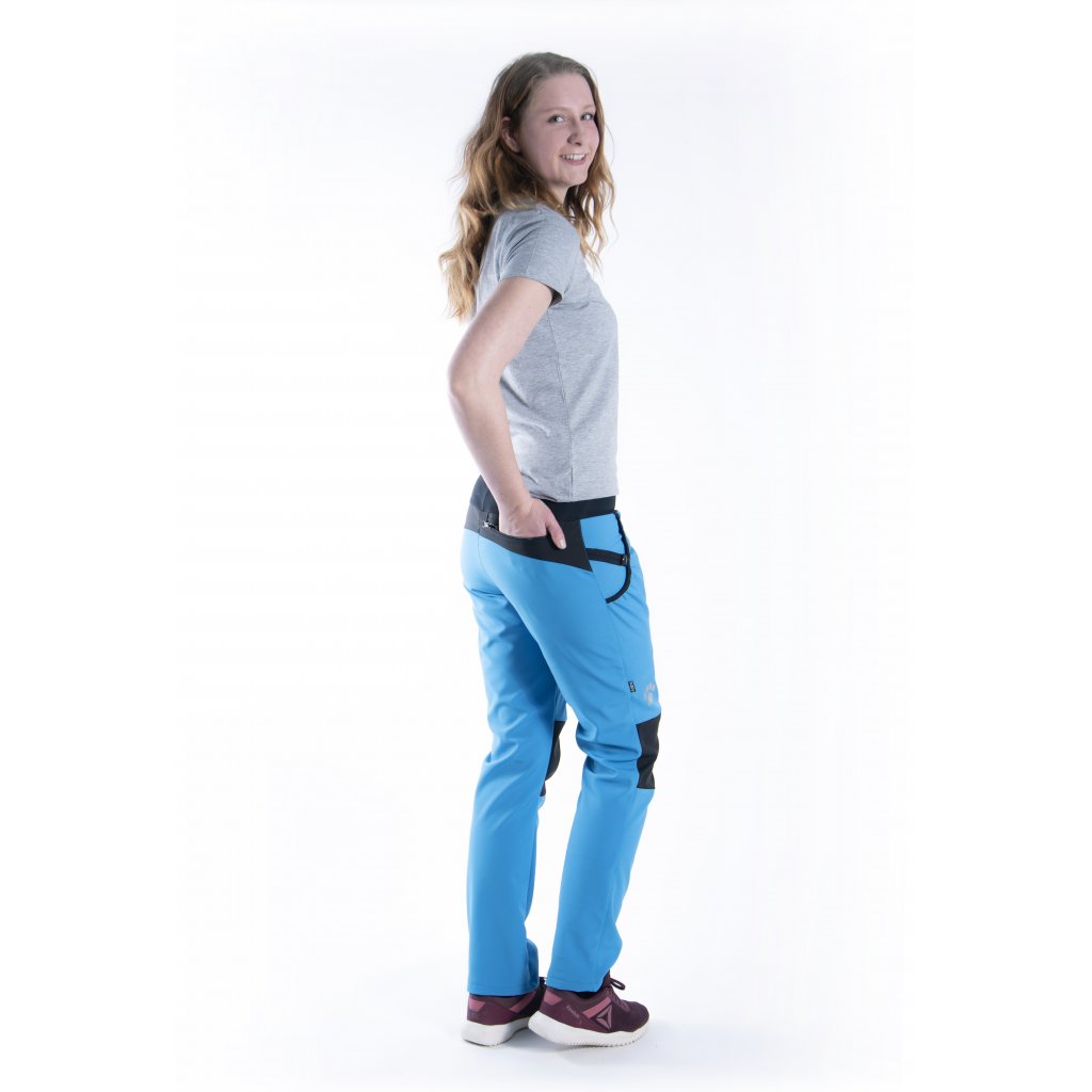 Dámské výcv. kalhoty ZIMNÍ blankytně modrá výprodej