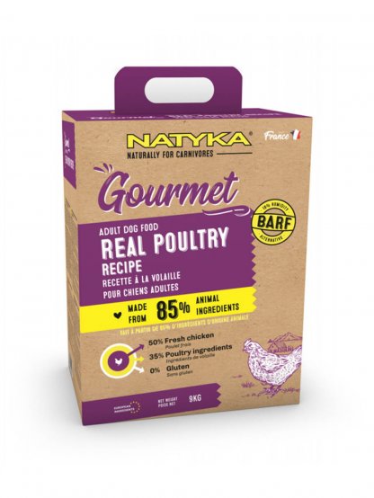 Natyka Gourmet Dog Adult poultry 3 kg