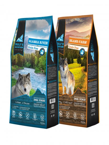 Wolf's Mountain Alaska River+Island Farm 2x 12kg