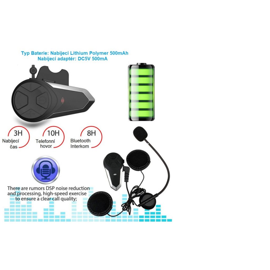 Interkom Motocom BT-S3