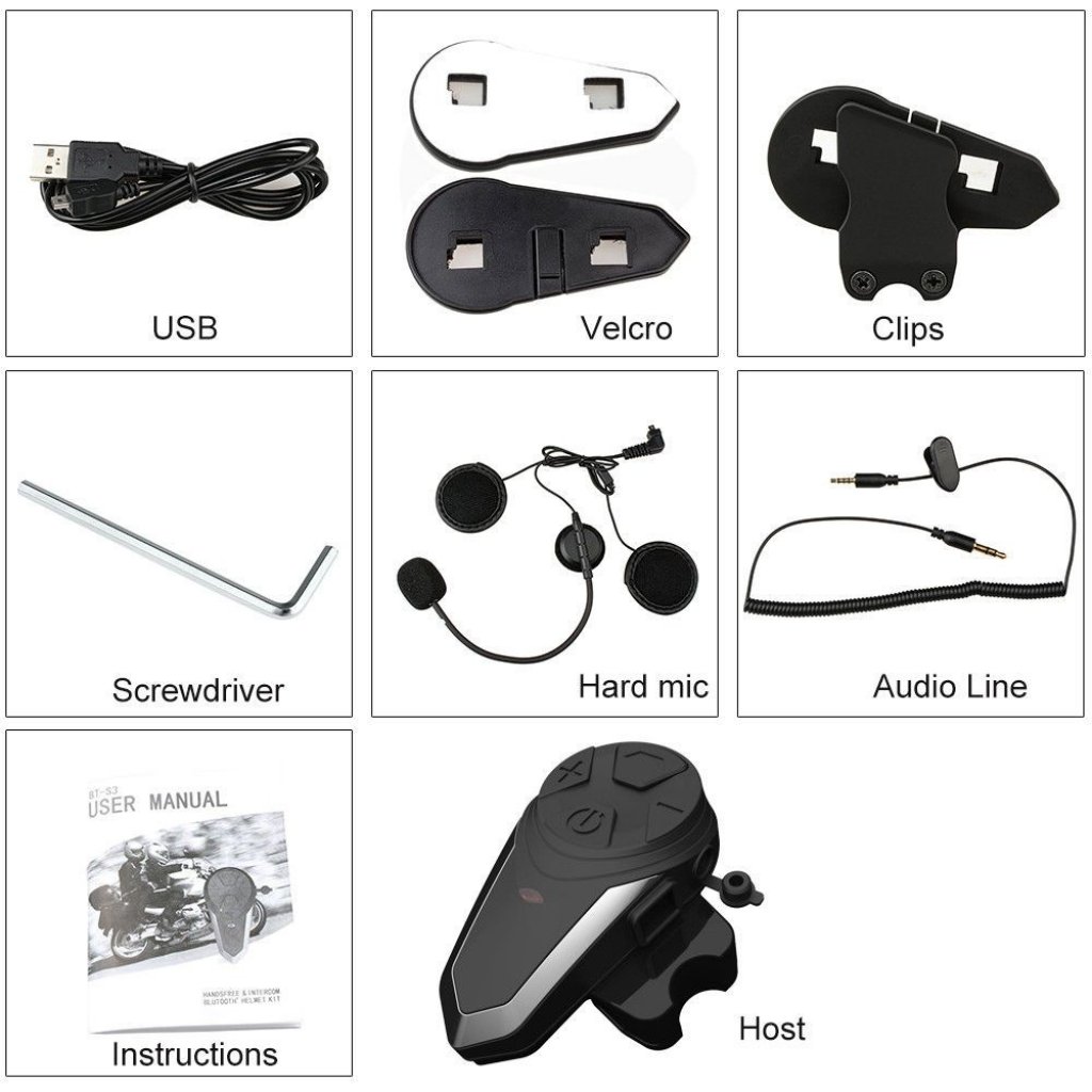 Interkom Motocom BT-S3