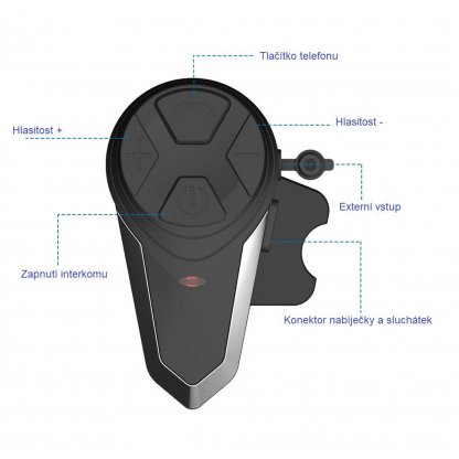 Interkom Motocom BT-S3