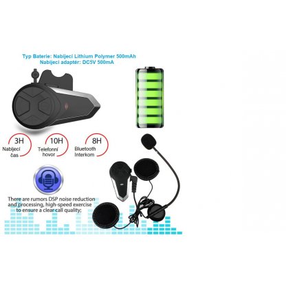 Interkom Motocom BT S3 4mymoto.cz