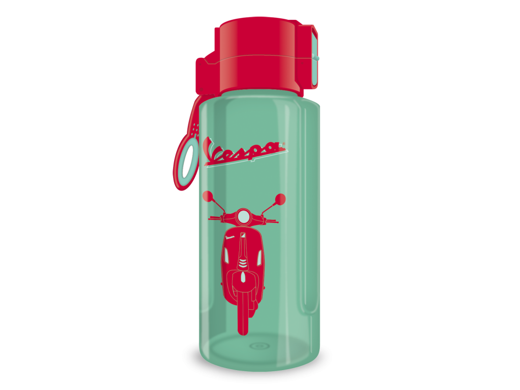 ARS UNA fľaša plastová VESPA 650 ml červená
