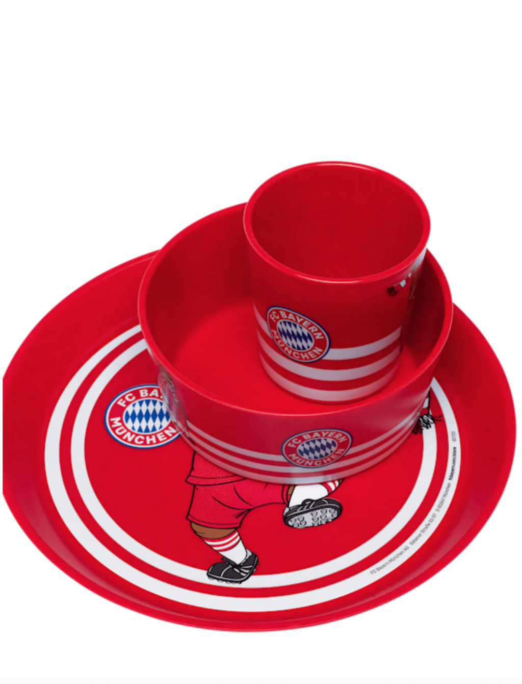 Baby dětská sada nádobí Berni 3 kusy FC Bayern München