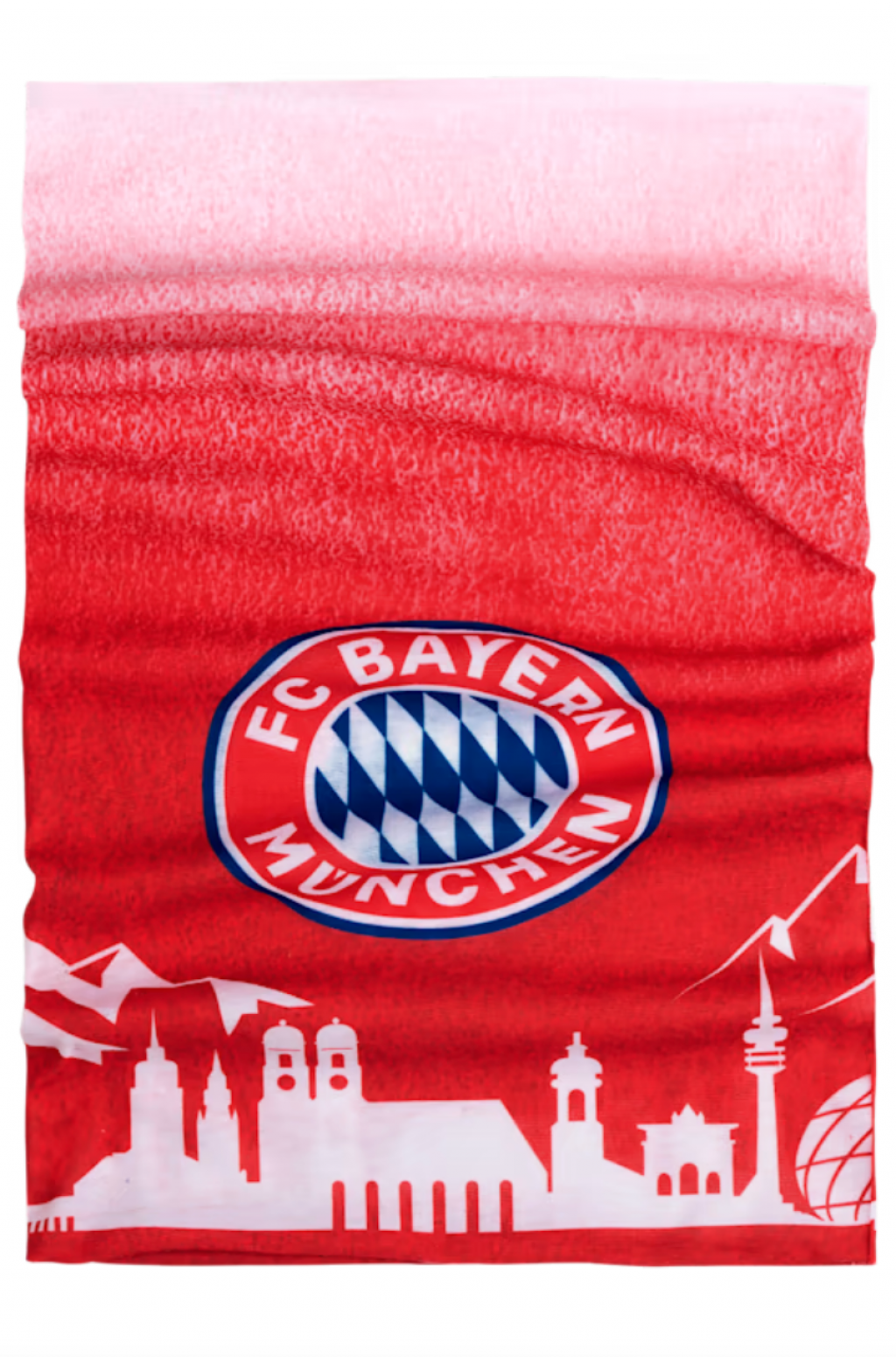 Buff - detský multifunkčný šála FC Bayern München, modrý / červený
