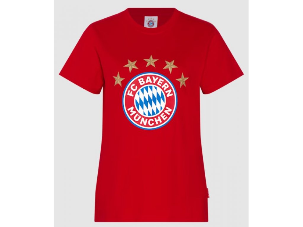 Dámské tričko FC Bayern München, červené