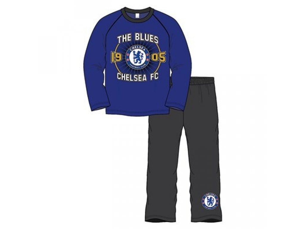 dětské pyžamo FC CHELSEA - THE BLUES modré vel.: 116 / 6 roky