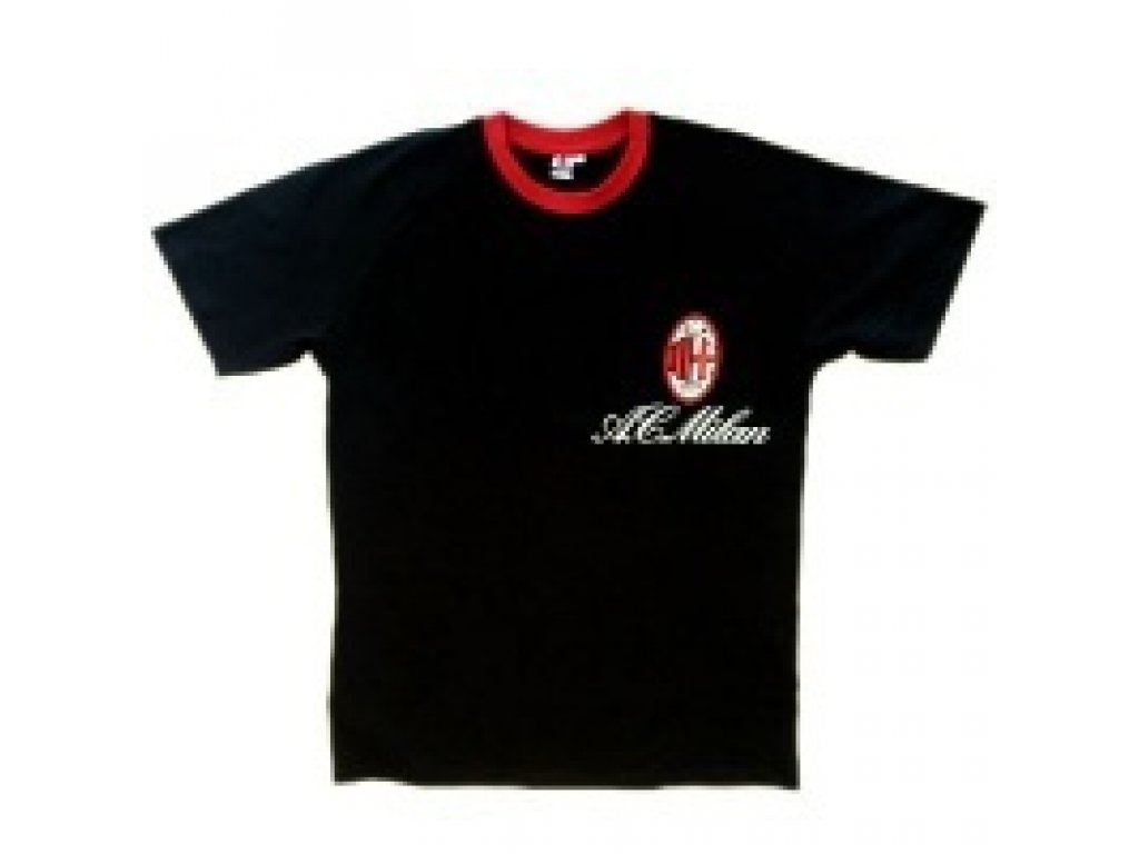 dětské tričko AC MILAN černé
