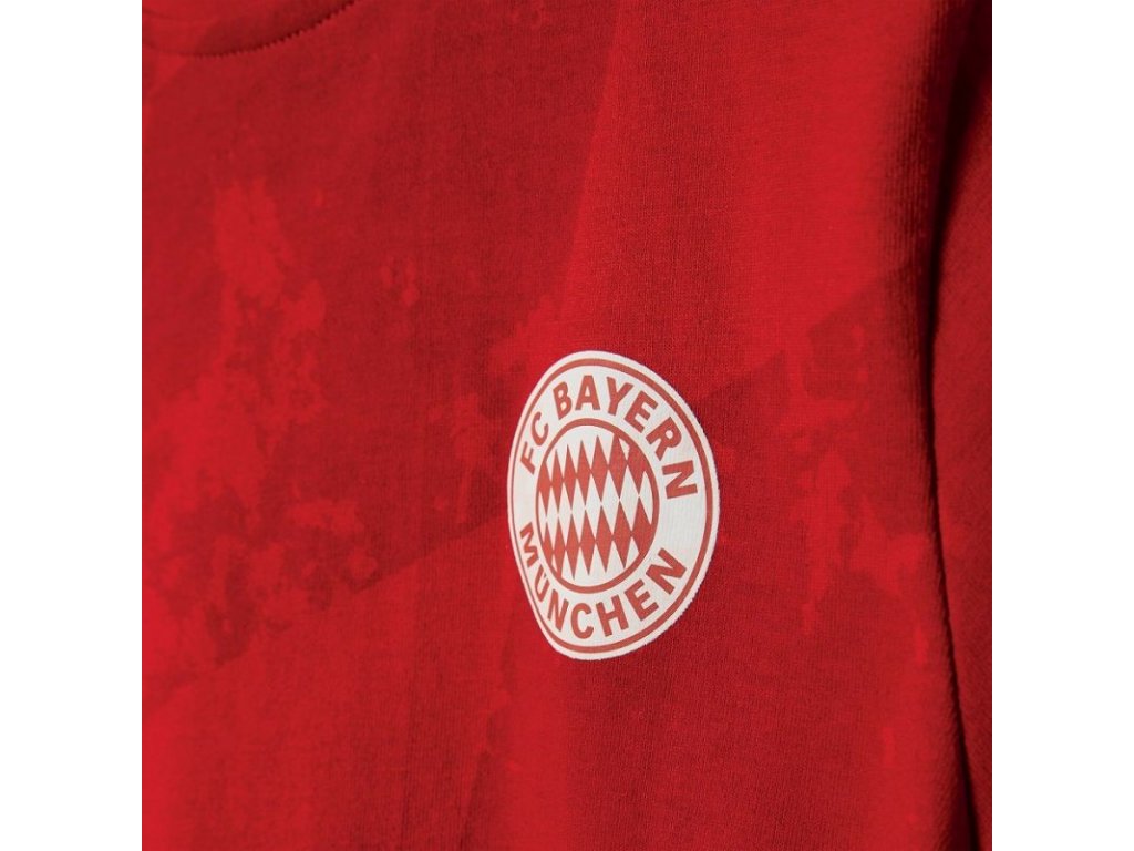 gyermek póló adidas FC Bayern München - piros