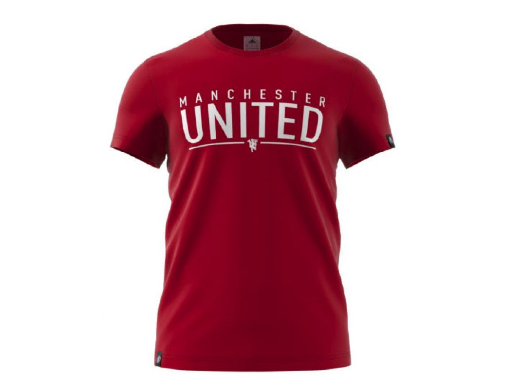 dětské tričko adidas MANCHESTER UNITED - červené