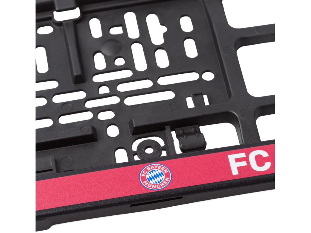 rendszámtábla tartó, rendszámtábla keret - FC Bayern München
