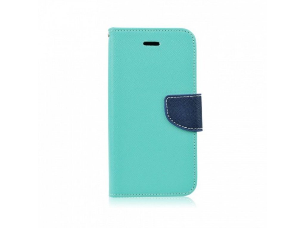 Flexi color book pouzdro na LG K10 - mint - tmavě modré