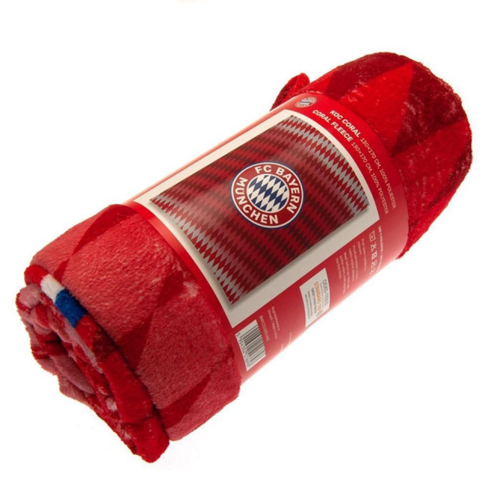 Polár takaró  FC Bayern München , 130 x 160 cm