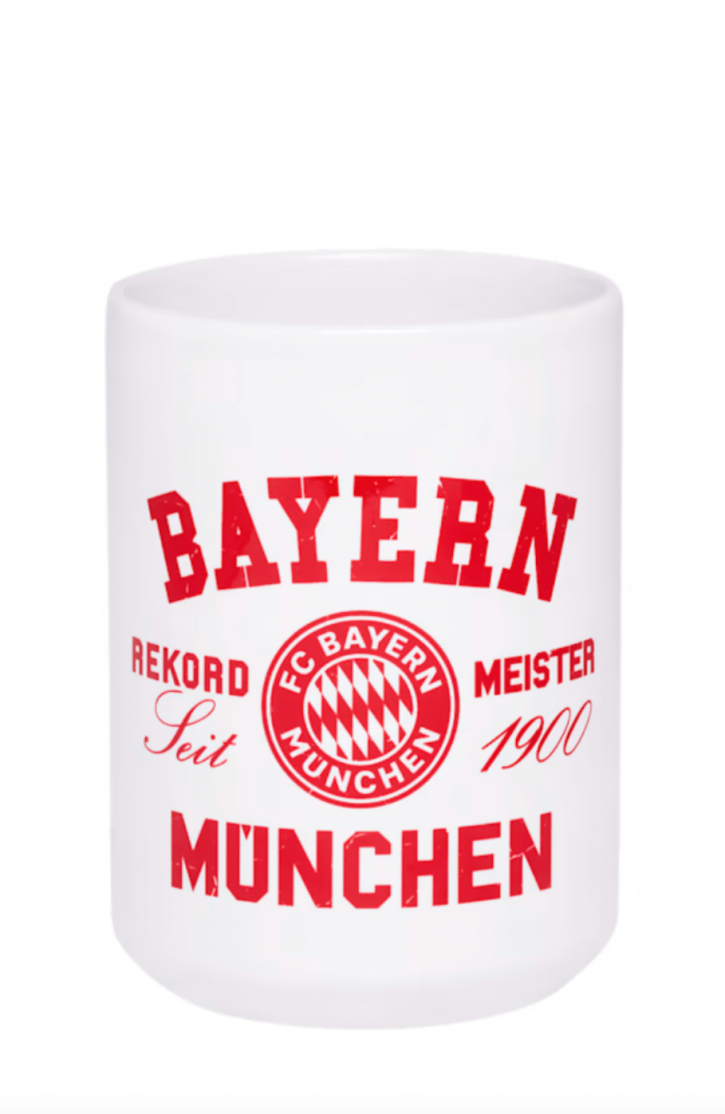 Hrnek REKORD MEISTER bílý, FC Bayern München