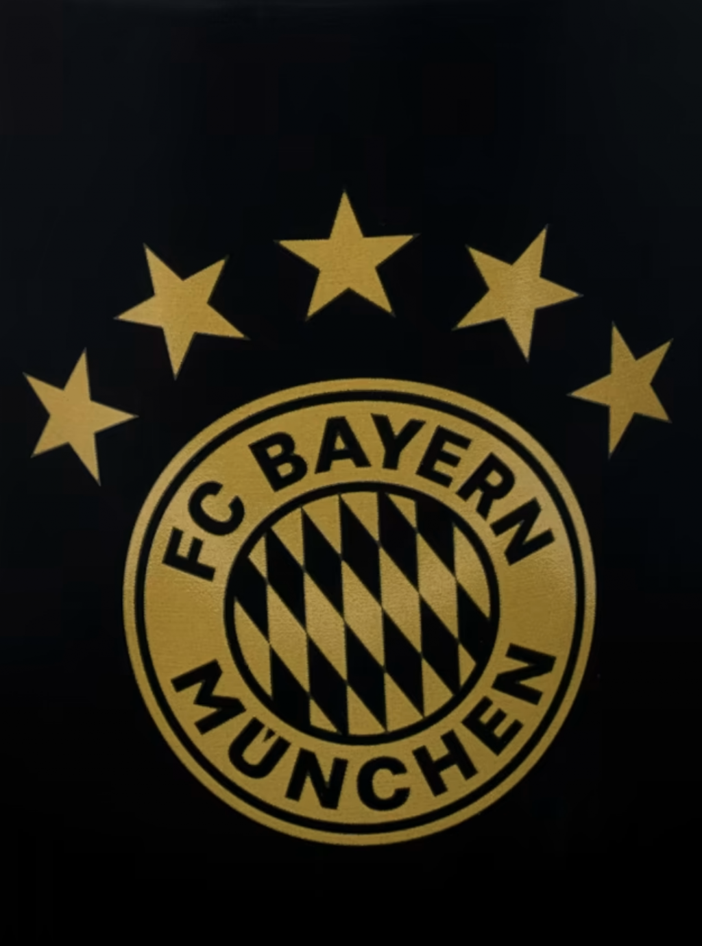 Bögre REKORD MEISTER fekete, FC Bayern München