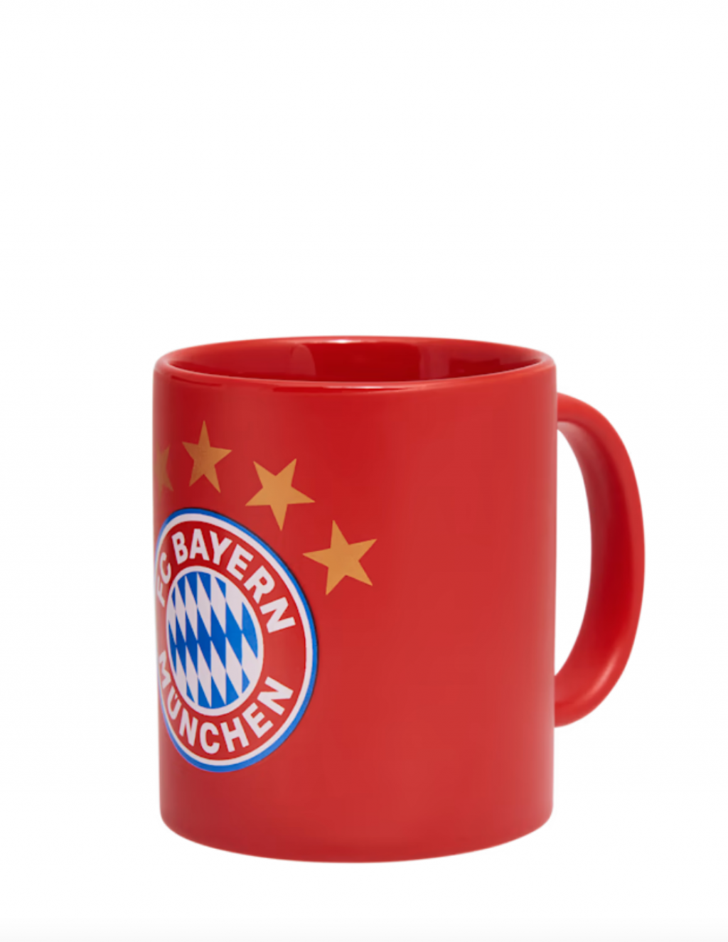 Bögre 5 csillagos logóval, FC Bayern München, 0,3 l, piros