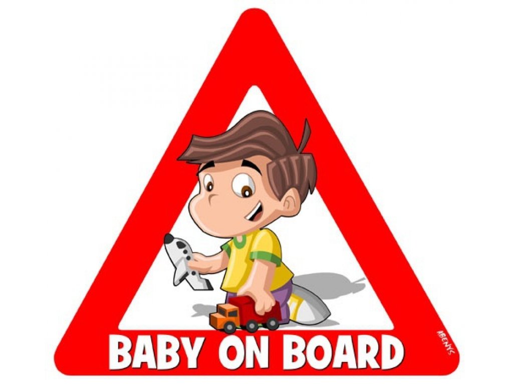 autómatrica BABY ON BOARD - Sebastian