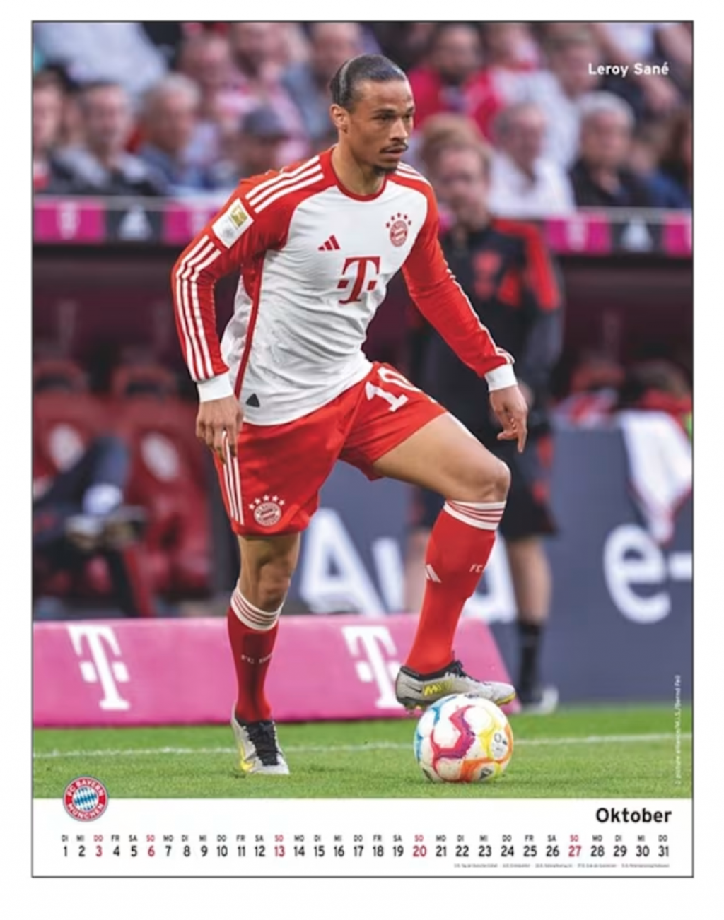falinaptár FC Bayern München