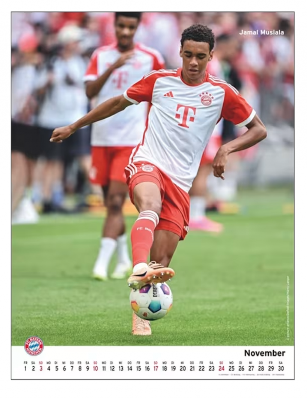 falinaptár FC Bayern München