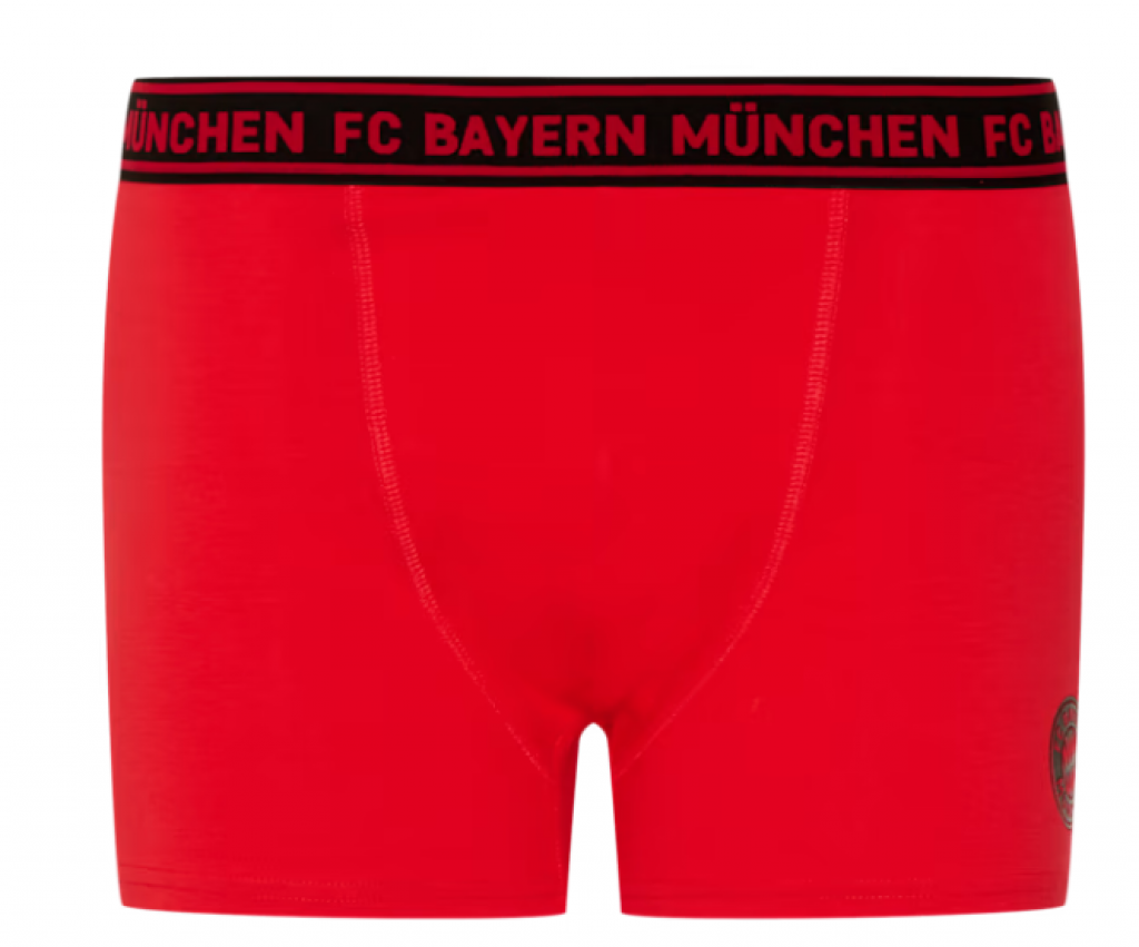 Pánské boxerky set 2 ks FC Bayern München, černé a červené