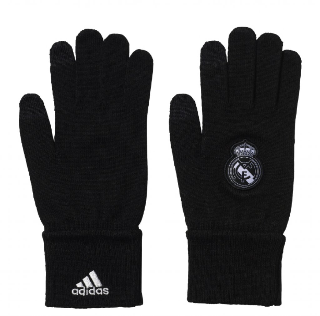 pánske rukavice adidas REAL MADRID veľkosť: S - čierne