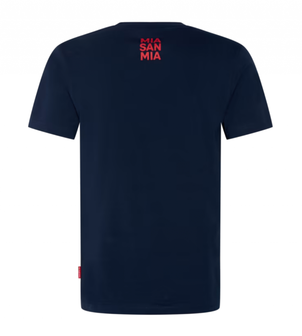 Férfi póló FC Bayern München LOGO kék