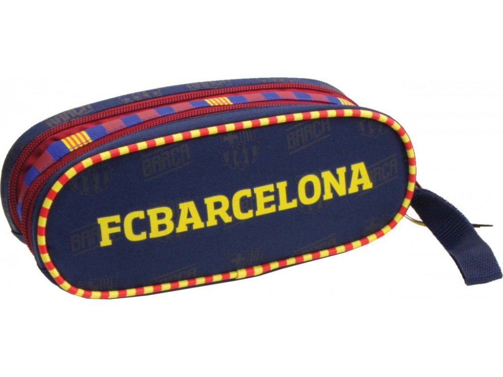 penál FC Barcelona - dvojitý ovál - kolekce YELLOW 2