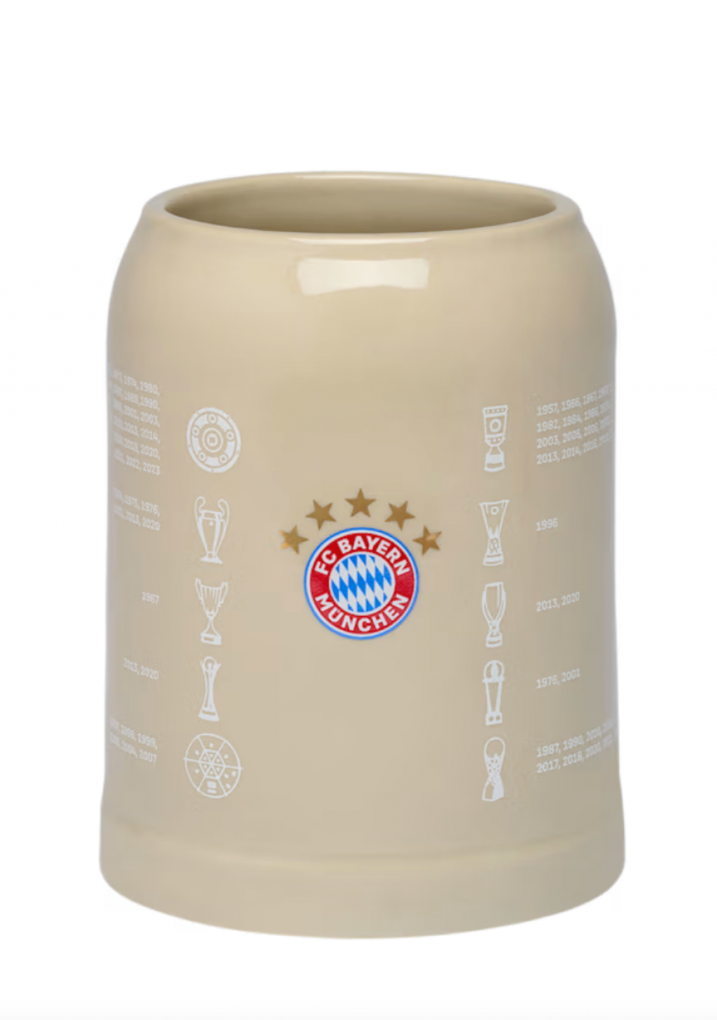 pivový krígel Úspechy - 0,5l FC Bayern München