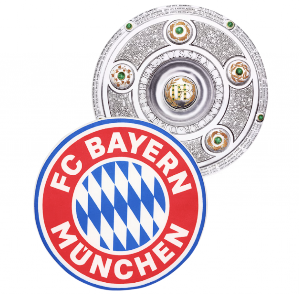 Podložky na židle Rekordmeister 4 ks FC Bayern München