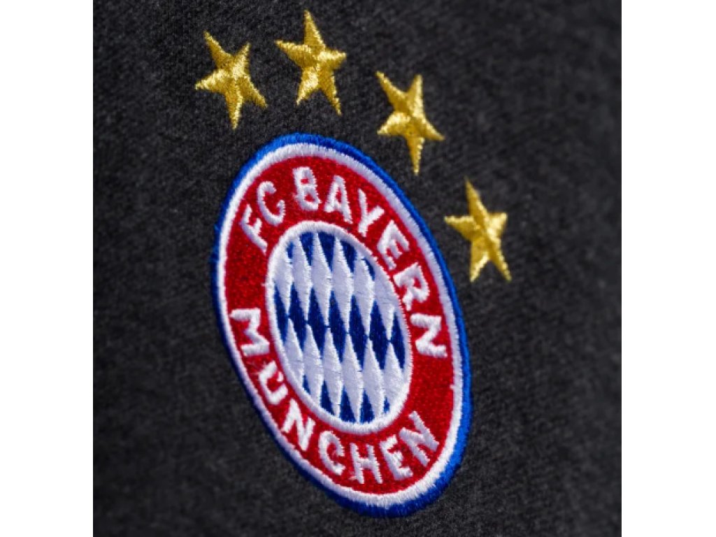Polokošeľa FC Bayern München - Classic, antracitová