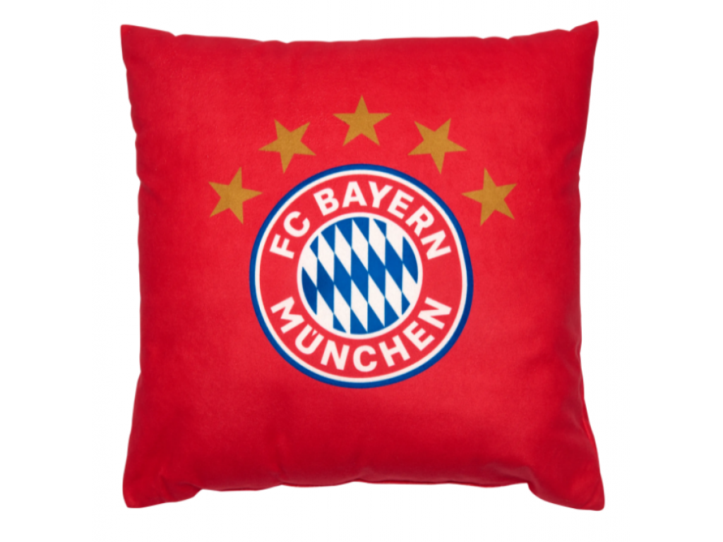 Párna FC Bayern München, logó 5 csillaggal