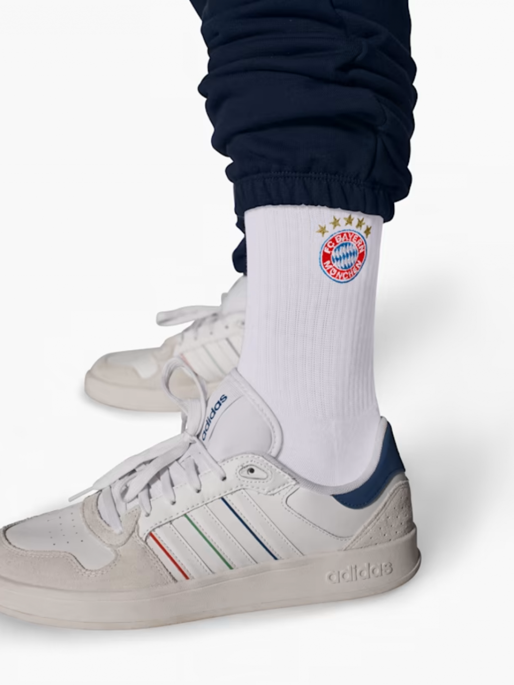 ponožky - 3 páry FC Bayern München, bílá