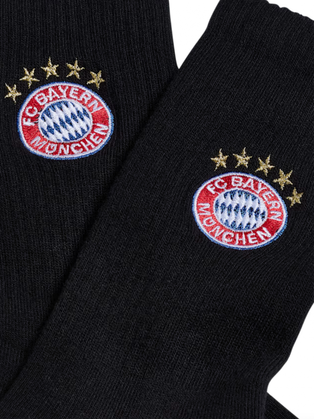 zokni - 3 pár FC Bayern München, fekete