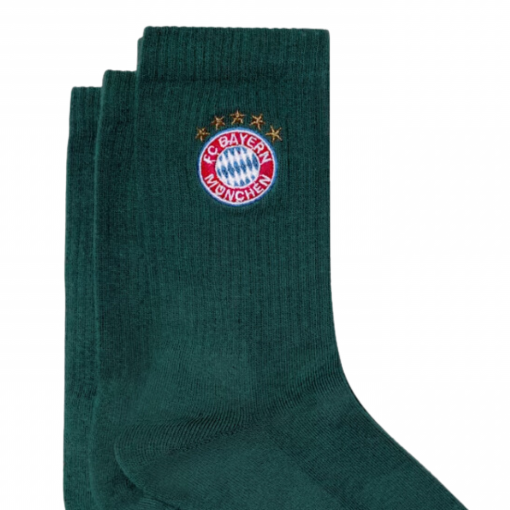zokni - 3 pár FC Bayern München, sötétzöld