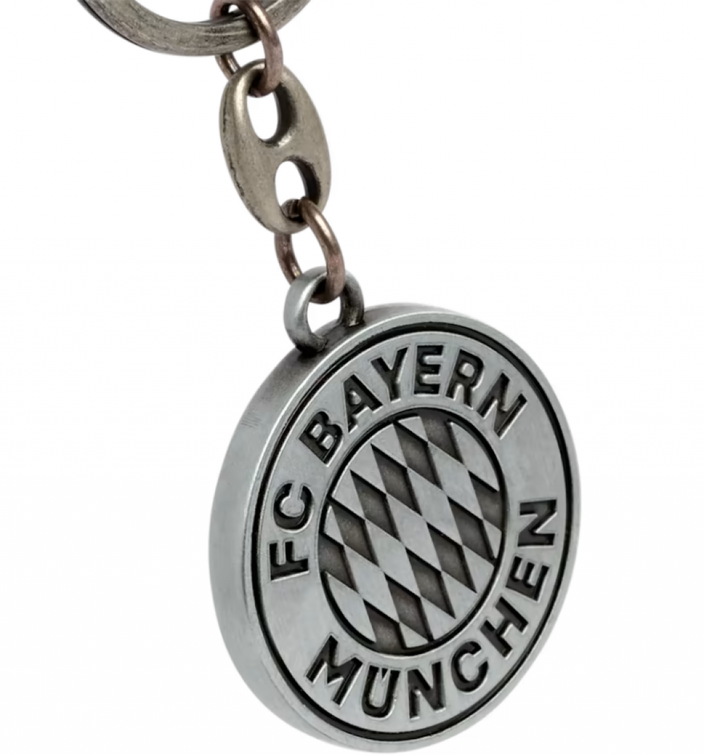 Přívěsek na klíče FC Bayern München Silver