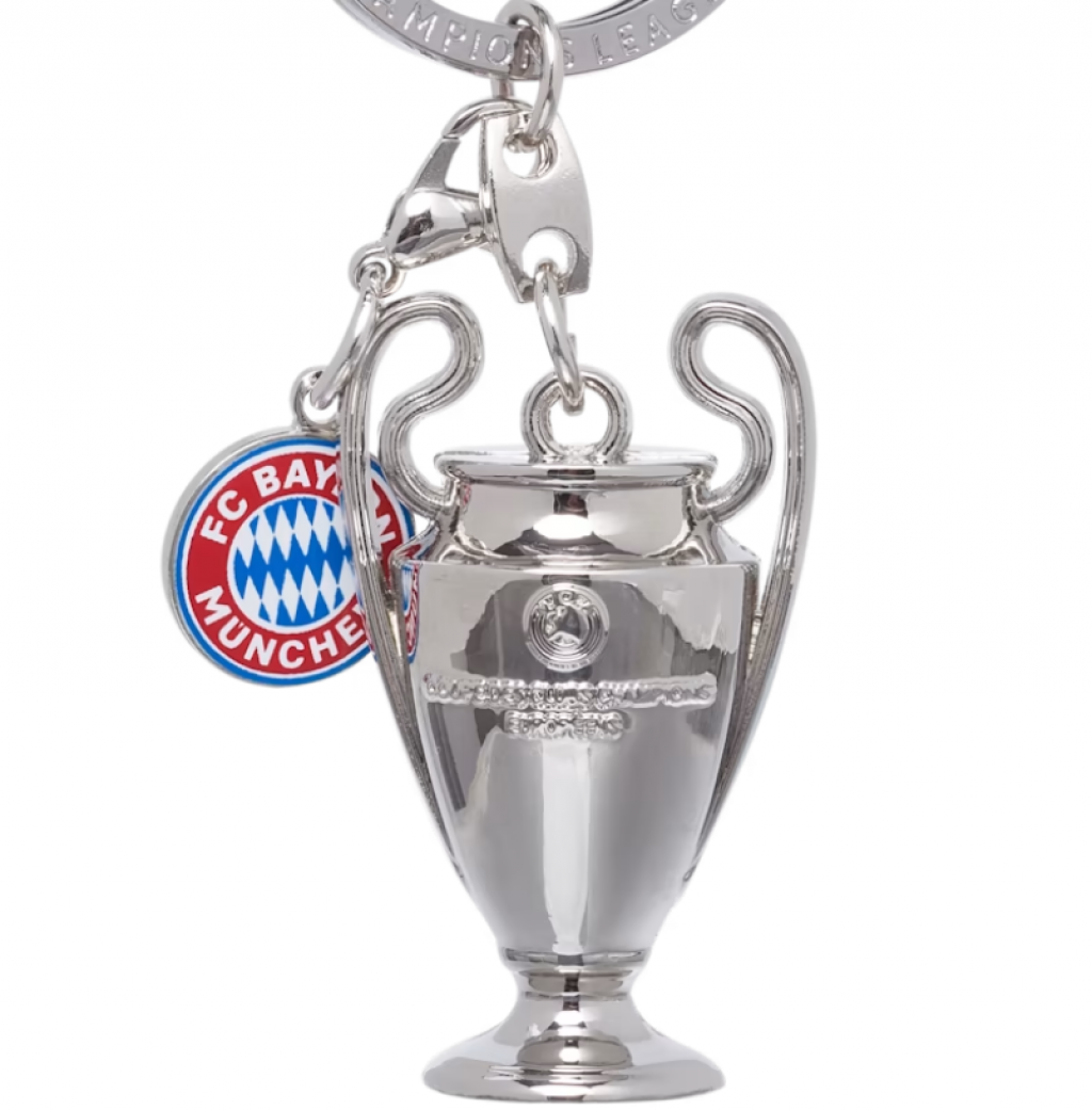 Prívesok na kľúče FC Bayern München UCL Trophy