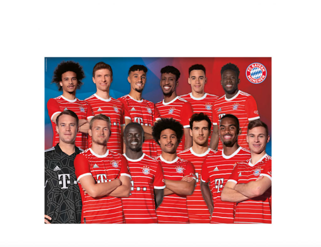 Puzzle Team 2022/23 FC Bayern München, 300 db