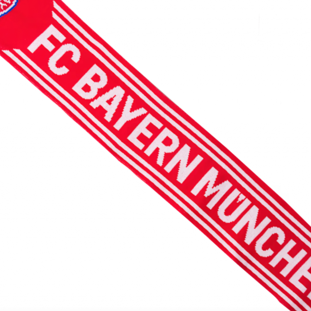 Šál Home FC Bayern München, červený