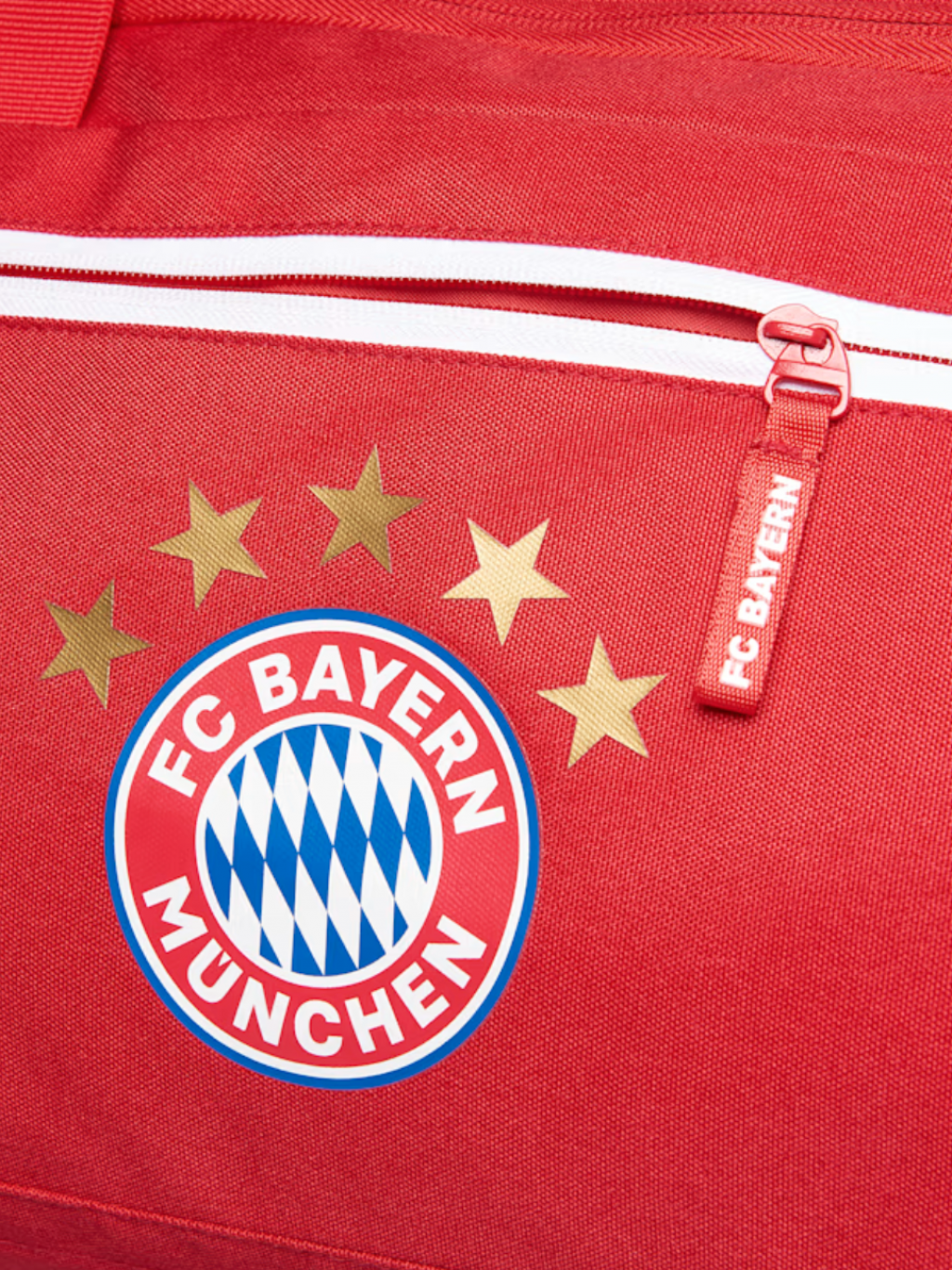 Sportovní taška malá FC Bayern München, červená