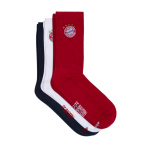 detské ponožky - 3 páry FC Bayern München Unisex Crew
