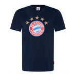 Férfi póló FC Bayern München LOGO kék