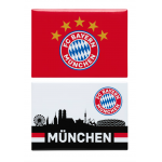 Sada 2 ks magnetů FC Bayern München