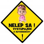 Samolepka na auto BABY ON BOARD
