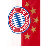 zászló FC Bayern München Logo - 90 x 60 cm