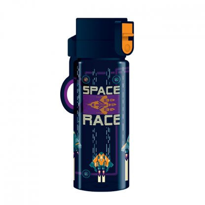 ARS UNA fľaša plastová SPACE RACE 475 ml modrá