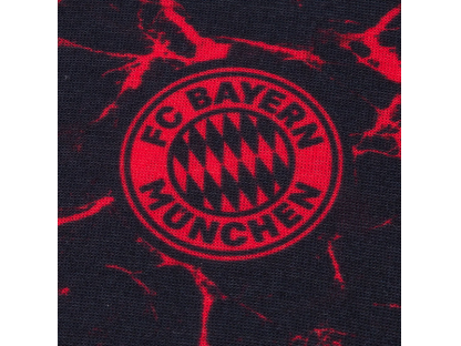 Buff - többfunkciós sál FC Bayern München, fekete / piros 2