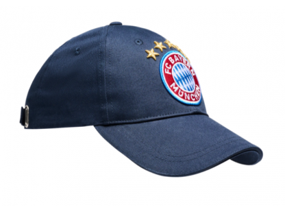 Detská šiltovka s logom 5 hviezdičiek FC Bayern München, modrá