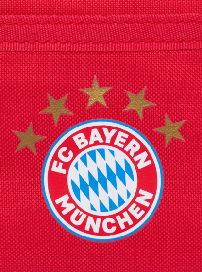 Gyerek pénztárca logó öt csillaggal FC Bayern München, piros
