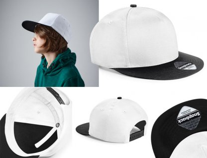 detská šiltovka s vlastným menom SNAPBACK - čierno modrá